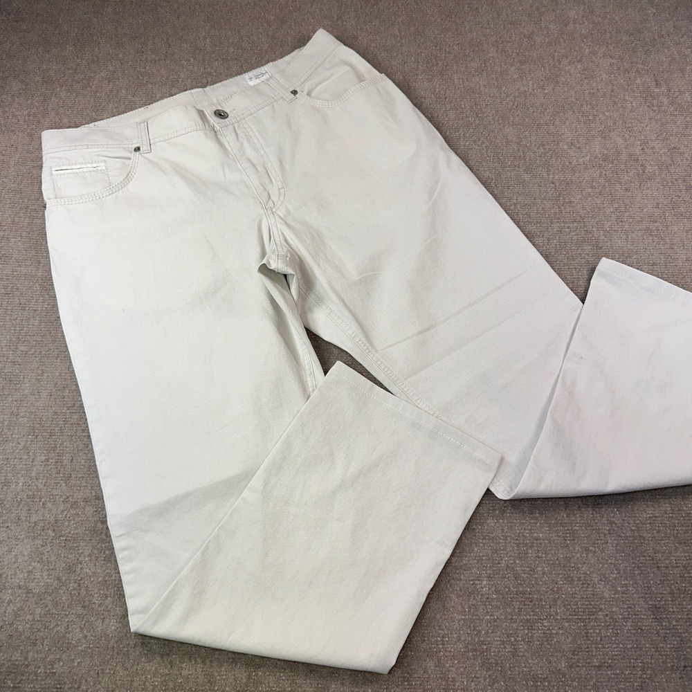 Brax Feel Good Cooper Fancy Regular Fit Pants Off White 36/30 82-1127/59